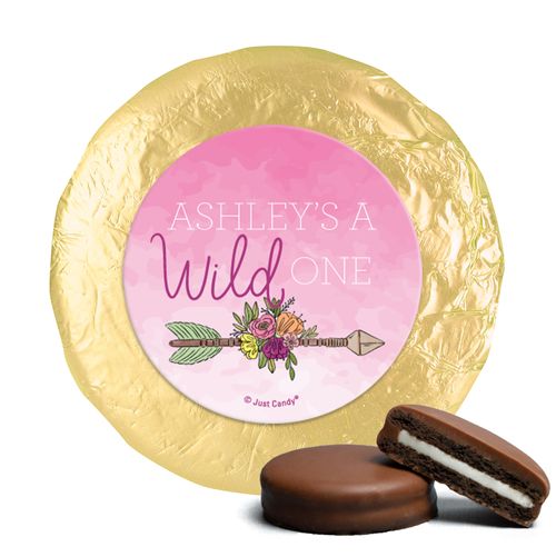 Personalized Birthday She's a Wild One Chocolate Covered Oreos