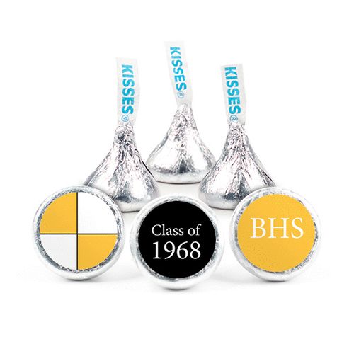 Personalized Class Reunion School Colors Hershey's Kisses