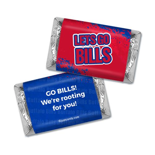 Go Bills! Football Party Hershey's Mini Wrappers Only