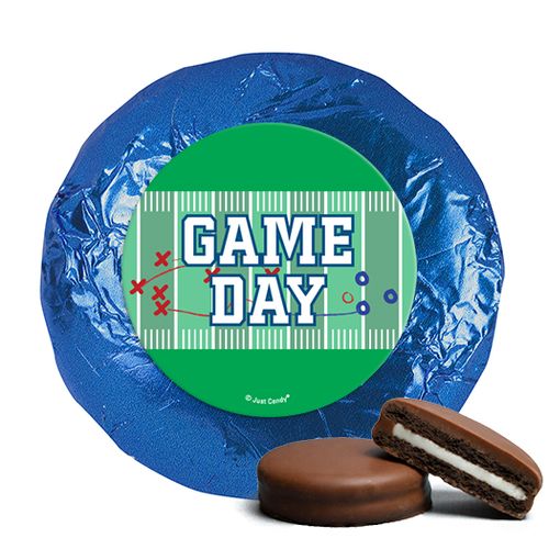 Personalized Milk Chocolate Covered Oreos - Football Field