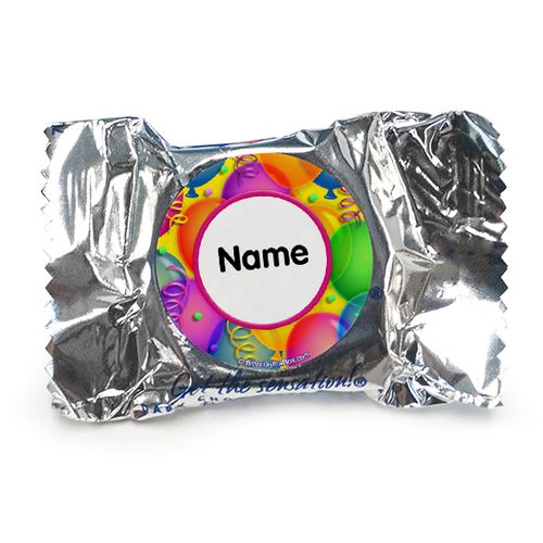 Balloon Bash Personalized York Peppermint Patties (84 Pack)