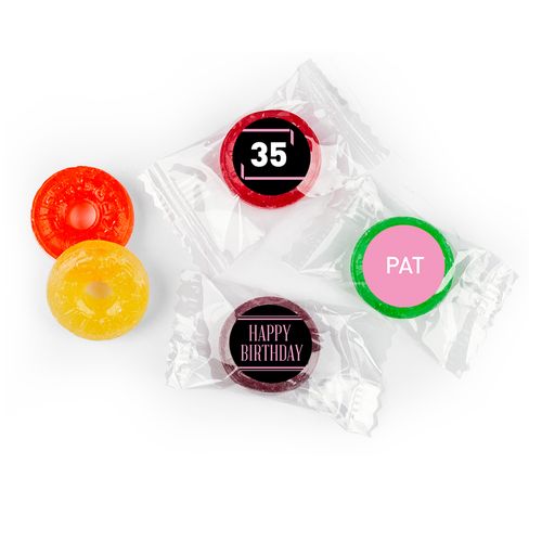 Birthday Personalized Life Savers 5 Flavor Hard Candy Celebrate