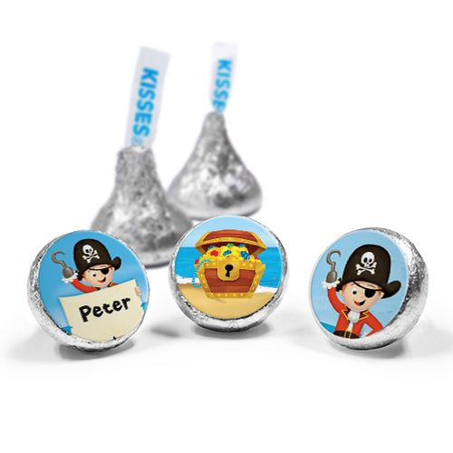 Personalized Birthday Pirate Party Hershey's Kisses