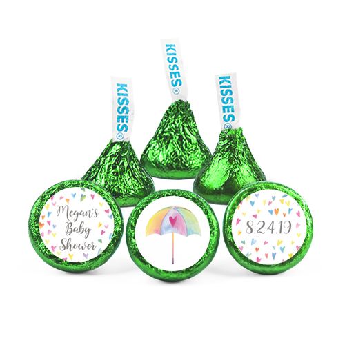Personalized Baby Shower Heart Shower Hershey's Kisses