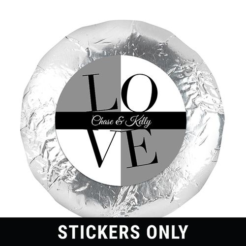 Bridal Shower Love 1.25" Sticker (48 Stickers)