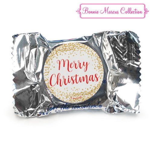 Personalized York Peppermint Patties - Christmas Shimmering Pines