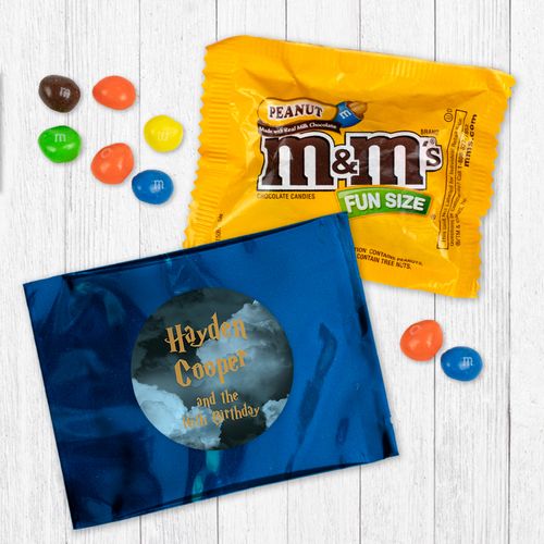 Personalized Birthday Harry Potter Wizzardly Wishes - Peanut M&Ms