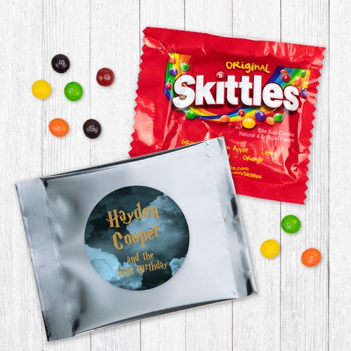 Personalized Birthday Harry Potter Wizzardly Wishes - Skittles