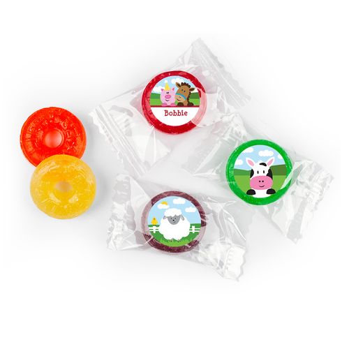 Personalized Birthday Farmhouse Life Savers 5 Flavor Hard Candy