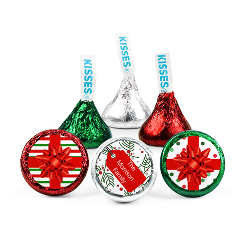 Personalized Christmas St. Nick Hershey's Kisses