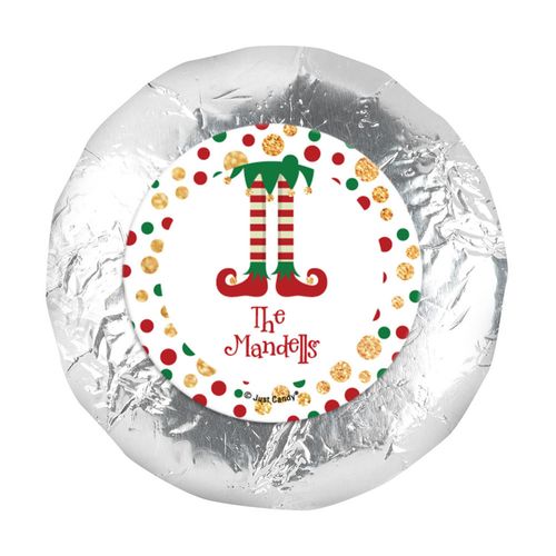 Personalized Christmas Naughty or Nice 1.25" Stickers (48 Stickers)