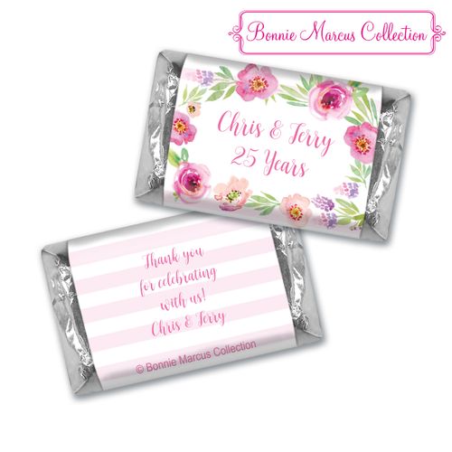 Floral Embrace Anniversary MINIATURES Candy Personalized Assembled