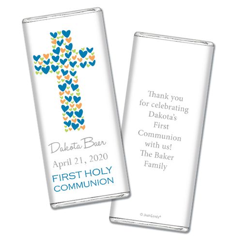 Sweet Sacrament Personalized Candy Bar - Wrapper Only