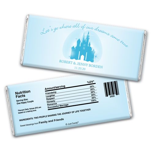 Fairytale Come True Personalized Candy Bar - Wrapper Only