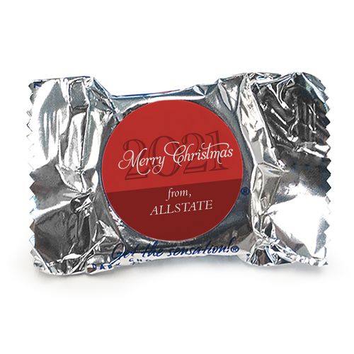 Personalized York Peppermint Patties - Merry Christmas
