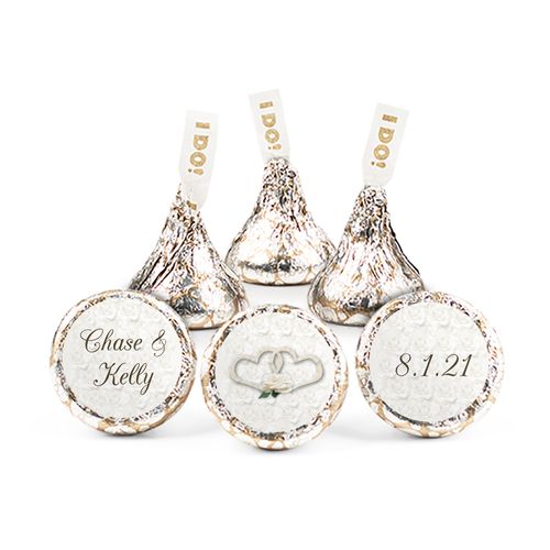 Personalized Wedding Reception Kiss Favors