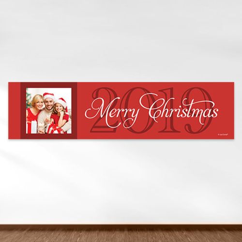 Personalized Christmas Merry Wish 5 Ft. Banner