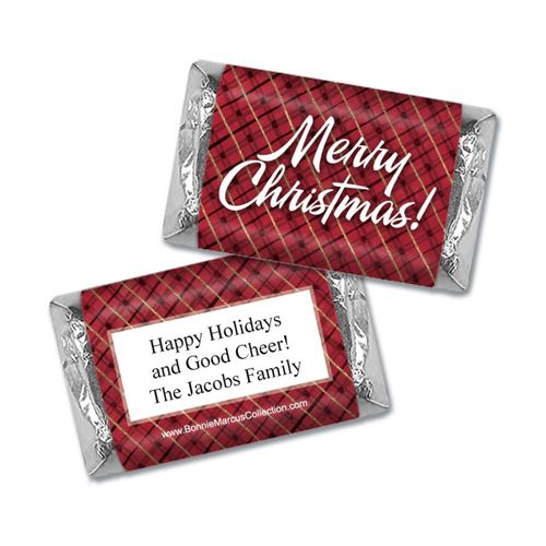 Personalized Bonnie Marcus Classical Christmas Mini Wrappers Only