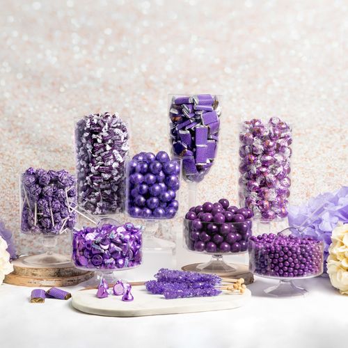 Purple Bulk Candy By Color For Favors Buffets And Parties Wh Candy