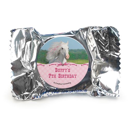 Personalized Birthday Horse York Peppermint Patties
