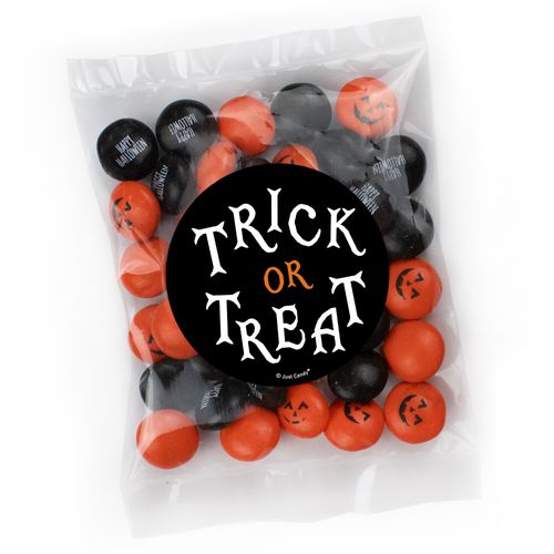 Halloween Candy Bag with JC Minis Milk Chocolate Gems - Trick or Treat