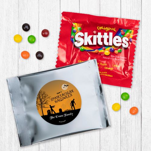Personalized Halloween Zombie Spooktacular - Skittles