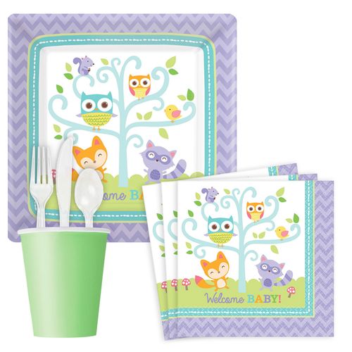 Woodland Welcome Standard Party Kit Serves 8