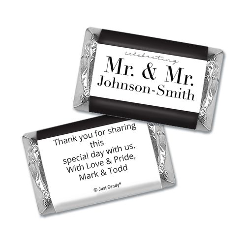 Personalized Mini Wrappers Only - Gay Wedding To Have & to Hold