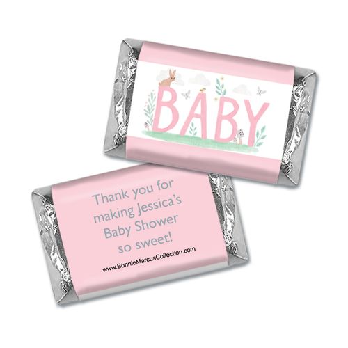 Personalized Bonnie Marcus Forest Fun Baby Shower Hershey's Miniatures