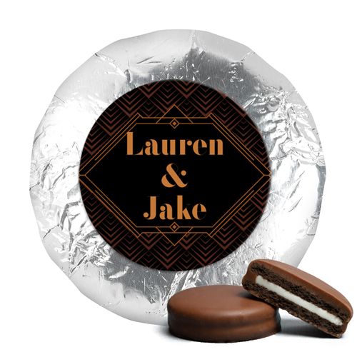 Personalized Wedding Loving Lace Chocolate Covered Oreos