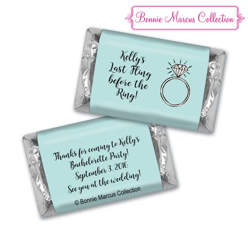 Bonnie Marcus Collection Chocolate Candy Bar and Wrapper Last Fling Bachelorette Party Favors