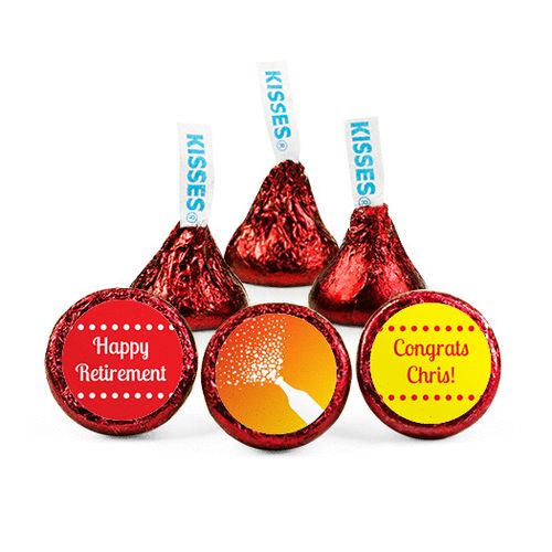 Personalized Retirement Celebrate Hershey's Kisses