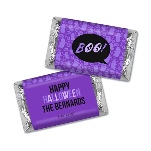 Personalized Halloween Spooky Phrases Hershey's Miniatures