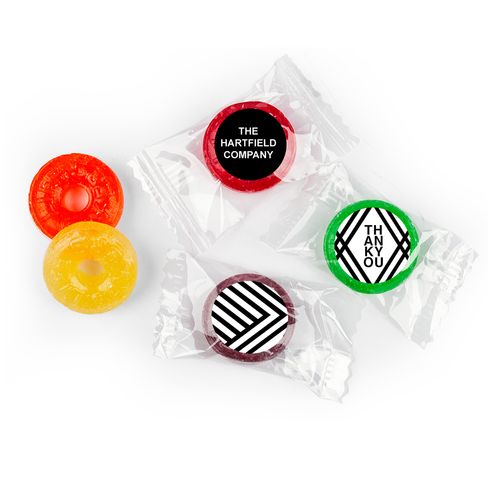 Exceptional Personalized Business LIFE SAVERS 5 Flavor Hard Candy Assembled