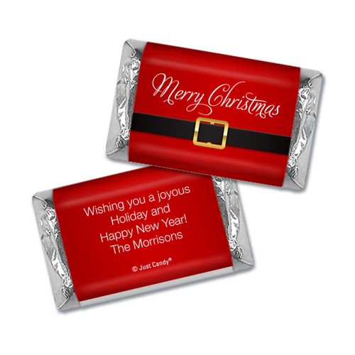 Personalized Christmas St. Nick Hershey's Miniatures