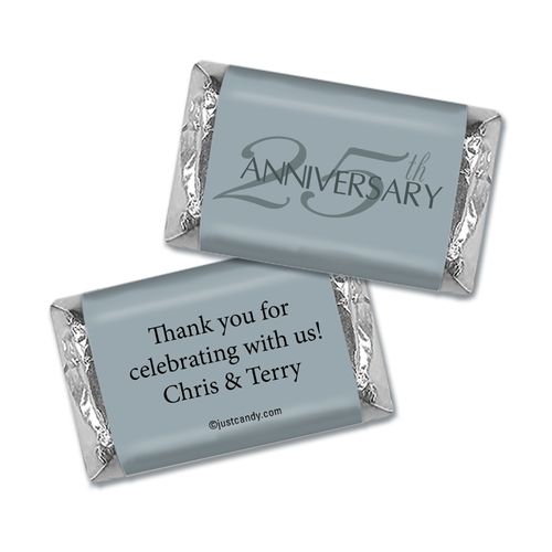 Simple Anniversary Personalized Miniature Wrappers