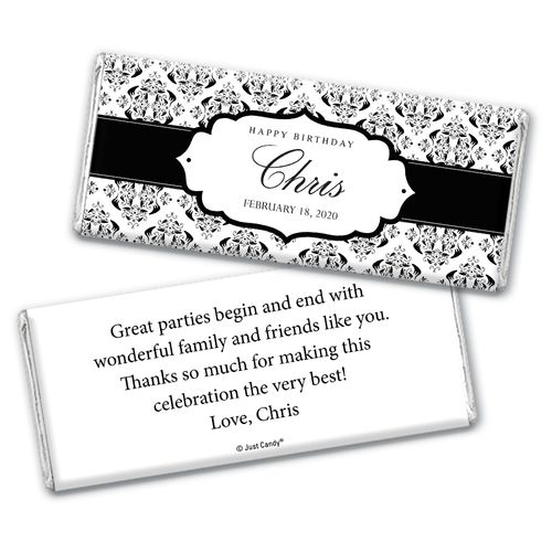 Lavish Luxury Personalized Candy Bar - Wrapper Only