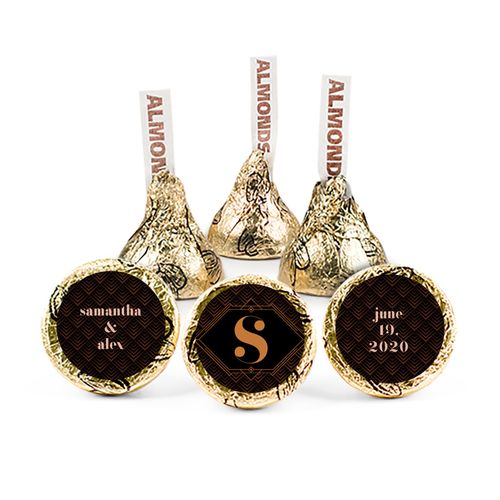 Personalized Wedding Reception Loving Lace Hershey's Kisses