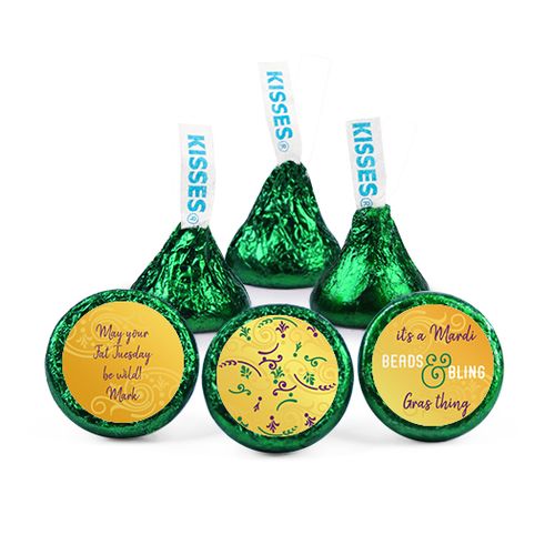 Personalized It's a Mardi Gras Thing Hershey's Kisses