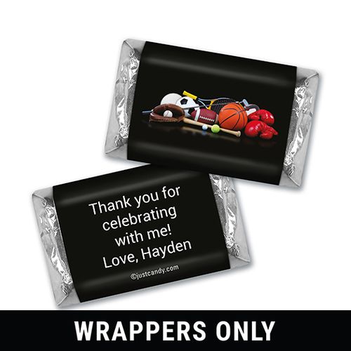 Game On Personalized Miniature Wrappers