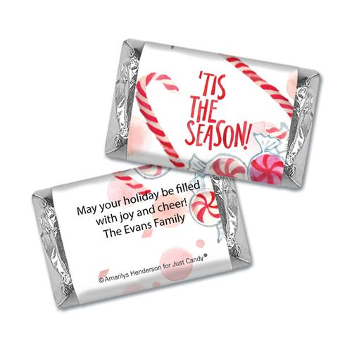 Personalized Mini Wrappers - Christmas 'Tis the Season