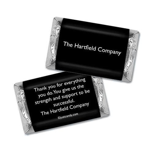 Personalized Hershey's Miniature Wrappers Only - Business Promotional Business Card