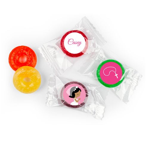 Her Prayers Personalized First Communion LifeSavers 5 Flavor Hard Candy Assembled