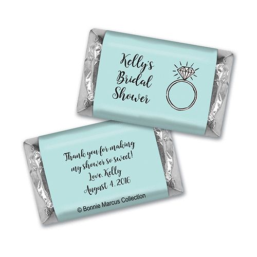 Last Fling Bridal Shower Personalized Miniature Wrappers