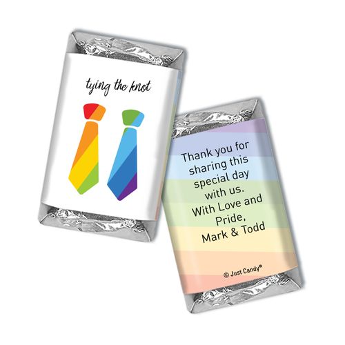 Personalized Mini Wrappers Only - LGBT Wedding Tying the Knot