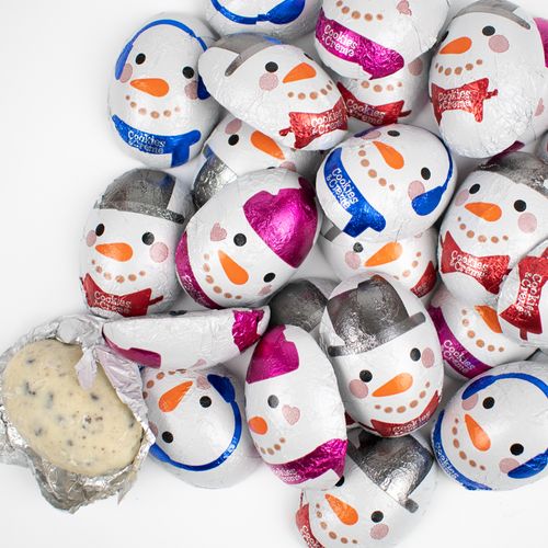 Christmas Snowmen Cookies and Cream White Chocolate