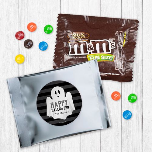 Personalized Halloween Ghouling Ghost - Milk Chocolate M&Ms