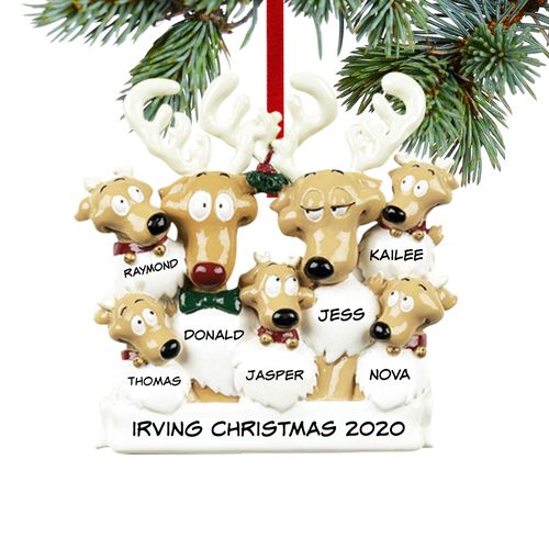 Personalized Reindeer Family 7