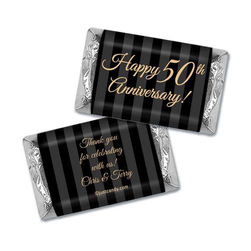 Party Pinstripes Personalized Miniature Wrappers