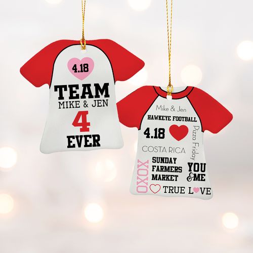 Personalized Team Us 4 Ever Shirt